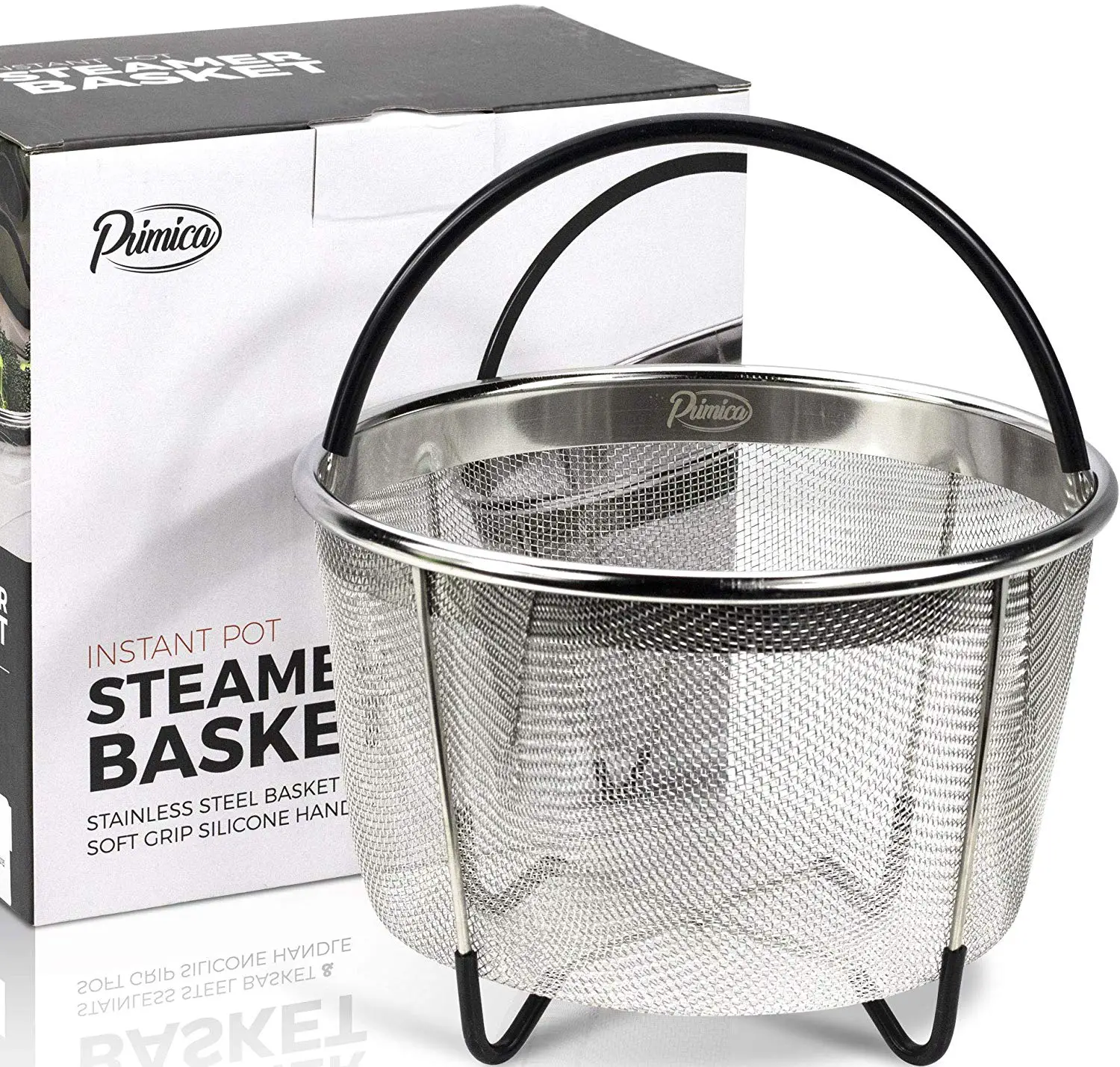 Primica 6 Quart Steamer Basket Fits Instant Pot And Other 6 And 8 Quart ...