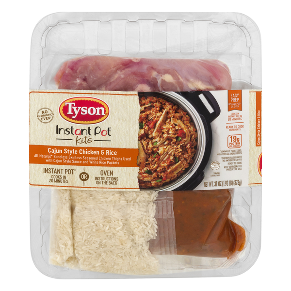 Save on Tyson Instant Pot Kits Cajun Style Chicken &  Rice Order Online ...