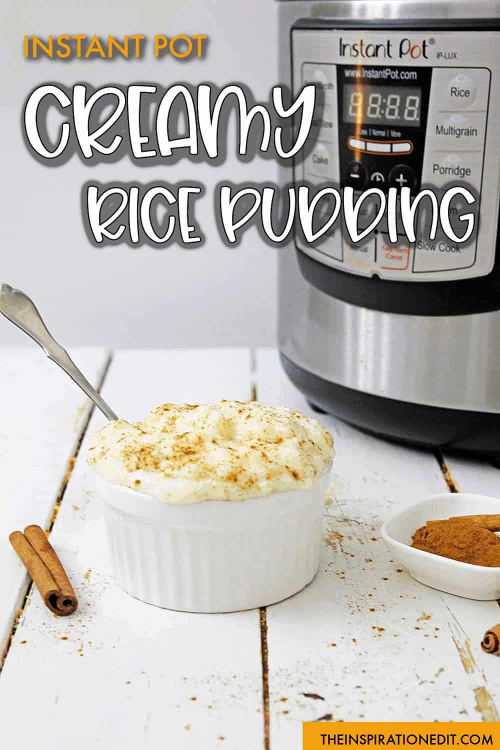 The Best Instant Pot Rice Pudding Recipe Â· The Inspiration ...