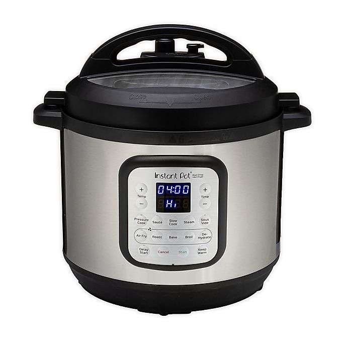 The Instant Pot® 8 qt. Duo Crisp + Air Fryer in Stainless ...