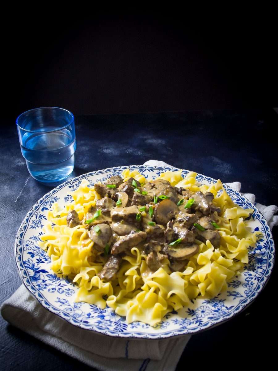 This recipe for Instant Pot beef stroganoff is an easy weeknight meal ...