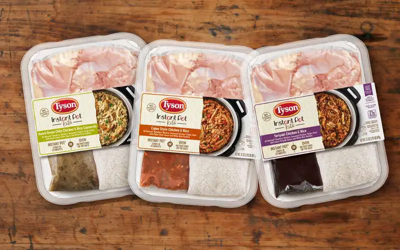 Tyson Foods and Instant Pot Launch Meal Kits