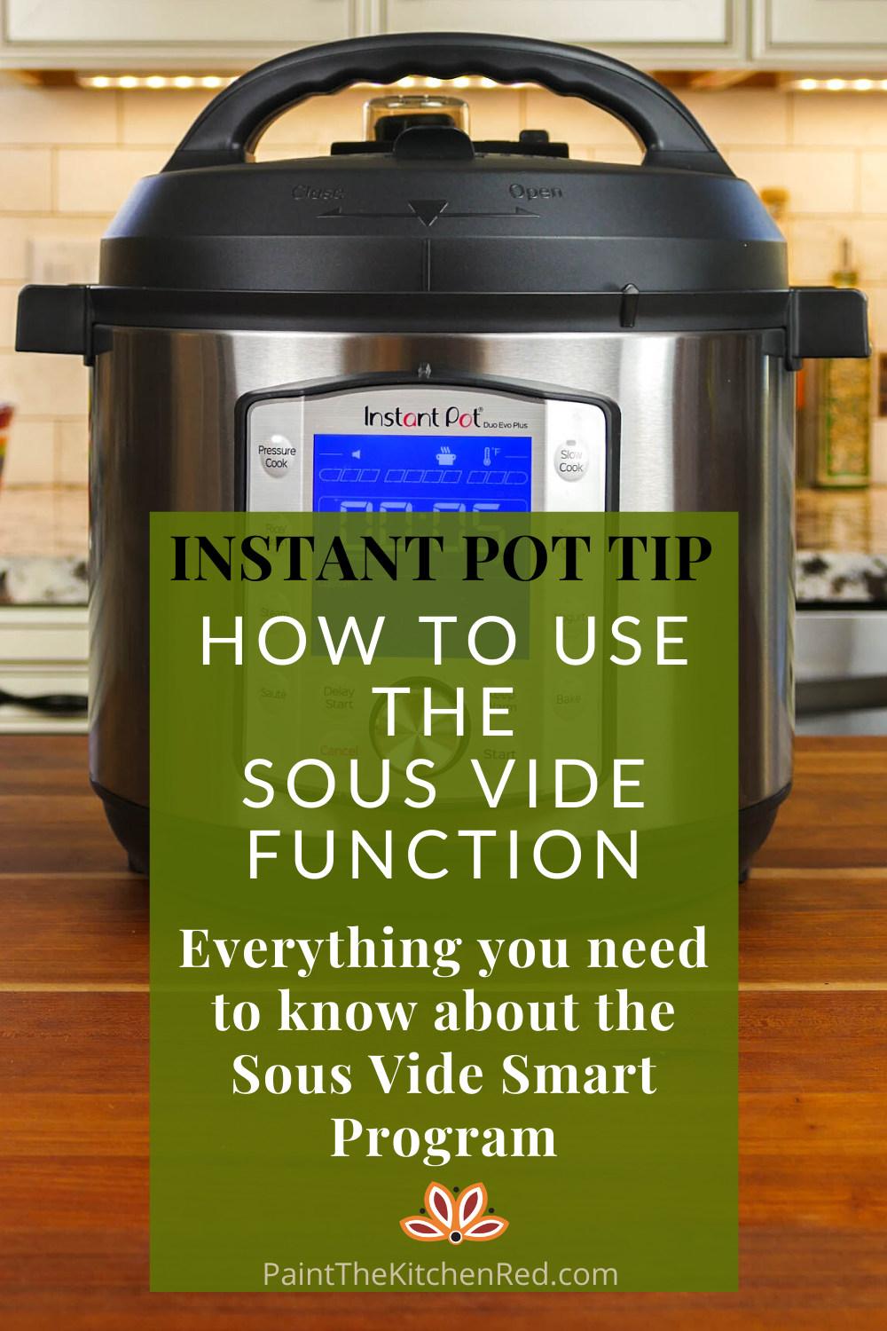 Use your Instant Pot