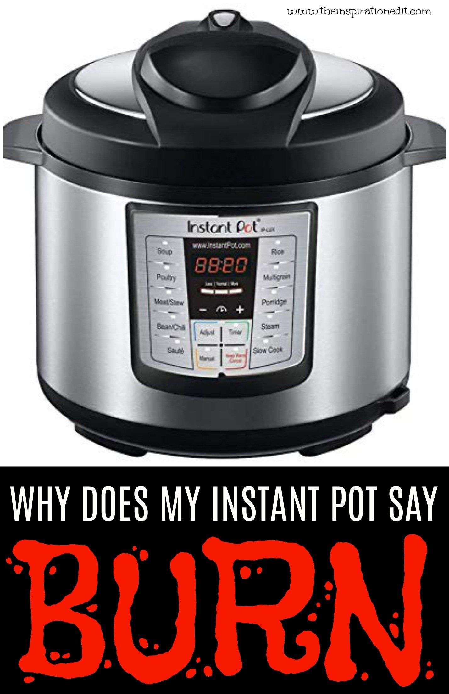What Does the Instant Pot Burn Notice Mean?