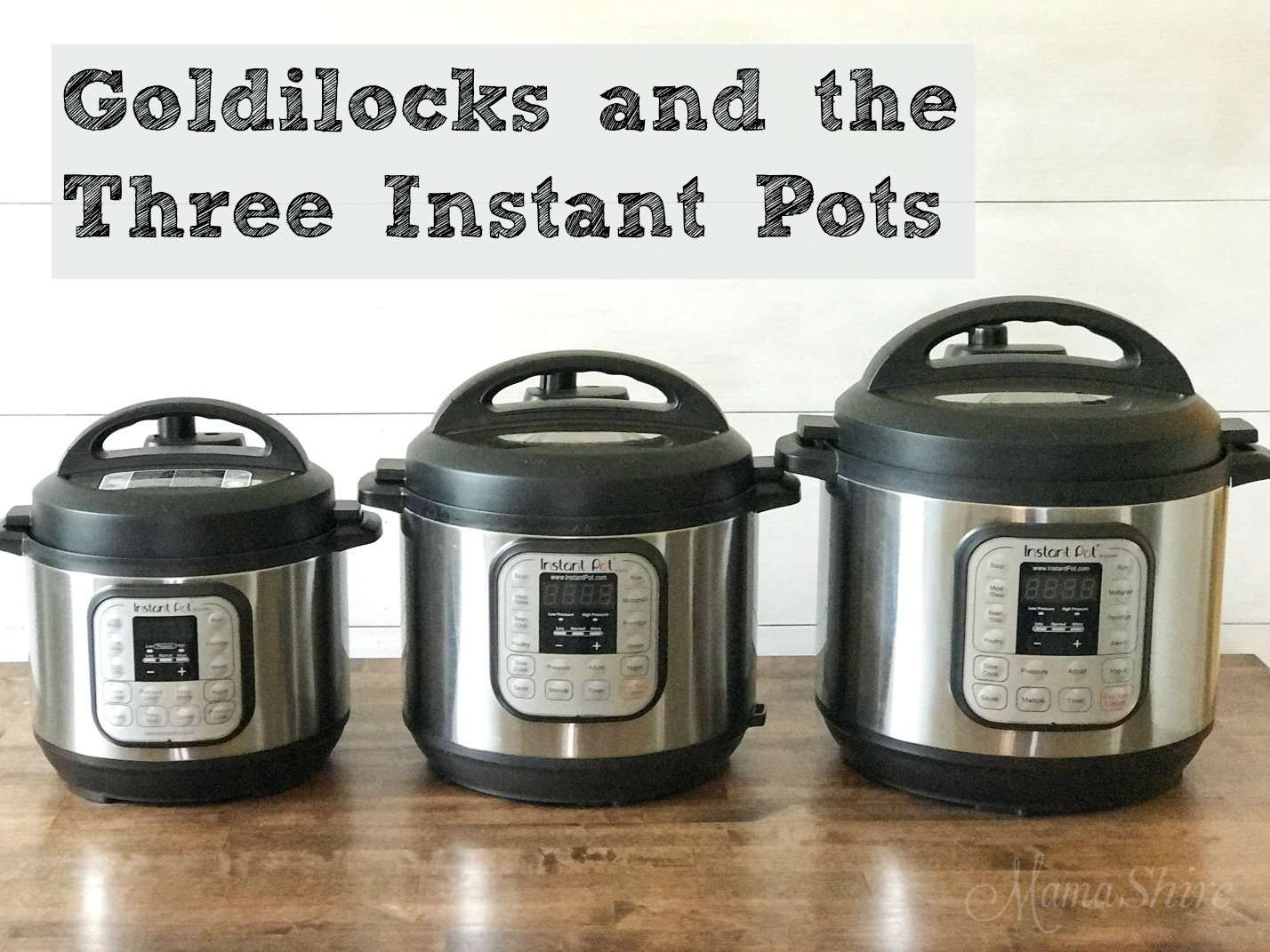 What Size Instant Pot Should You Get?