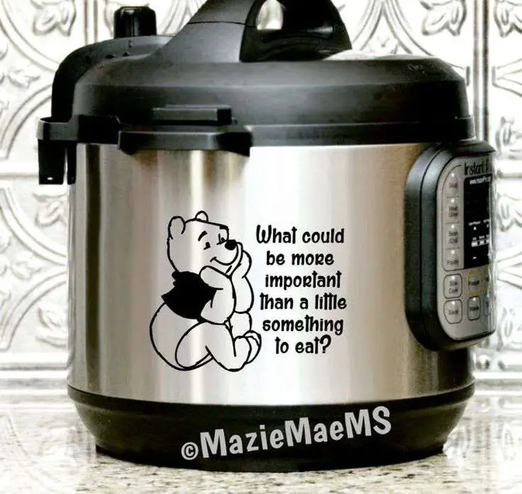 WHATS MORE IMPORTANT Winnie the Pooh Instant Pot Decals ...