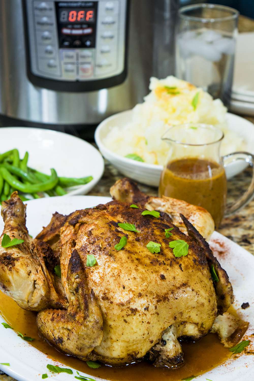 Whole Chicken Pressure Cooker Recipe Using The Instant Pot ...